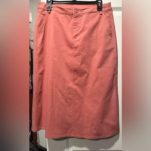 Southern lady brand colored denim skirt